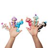 Cenocco Vingerspeelgoed Happy Monkey Turkoois - Afbeelding 2