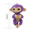 Cenocco Vingerspeelgoed Happy Monkey Turkoois - Afbeelding 4