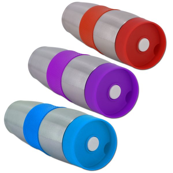Cenocco CC-6000: Roestvrijstalen vacuüm reisbeker Blauw - Afbeelding 2