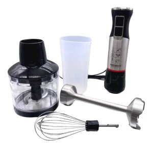 Eisenbach JE-903E: 3-in-1 Staafmixerset - Krachtige Garde, Staafmixer, Hakmolen - 1000W