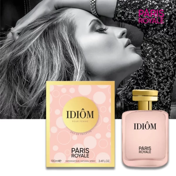 Paris Royale PR018: Idiom voor Vrouwen 100ml EDT - Afbeelding 3