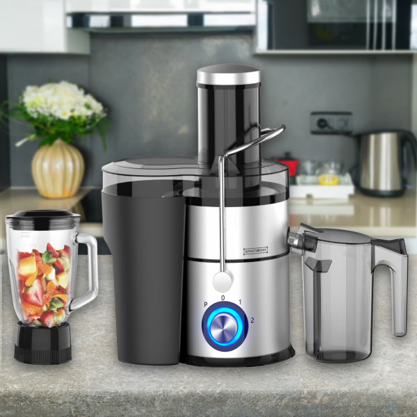 Royalty Line RL-PJ19003: 4-in-1 Sapcentrifuge, blender, hakmolen & molen - Afbeelding 2