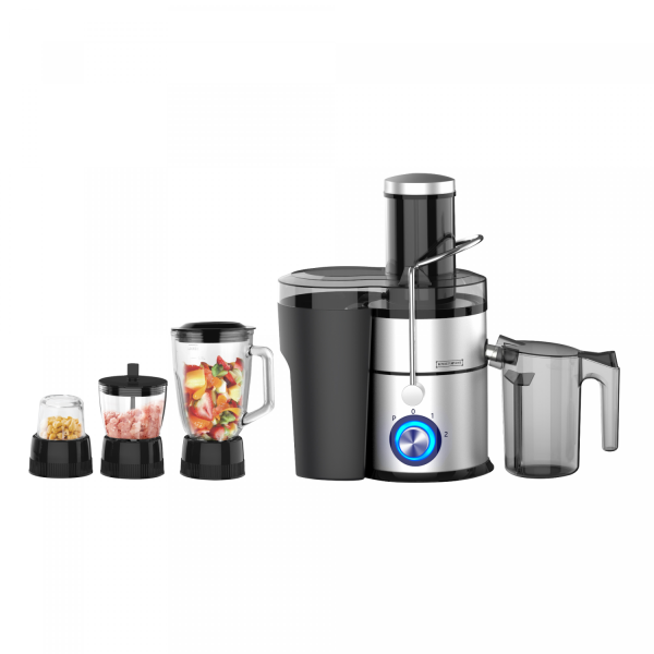 Royalty Line RL-PJ19003: 4-in-1 Sapcentrifuge, blender, hakmolen & molen