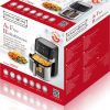 Royalty Line AF21708D: 1700W Digitale Airfryer XXL 6,5 Liter - Zwart - Afbeelding 3