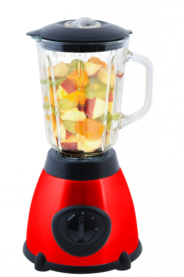 Royalty Line RL SME-600.6: Blender Mixer Met Grinder - Rood
