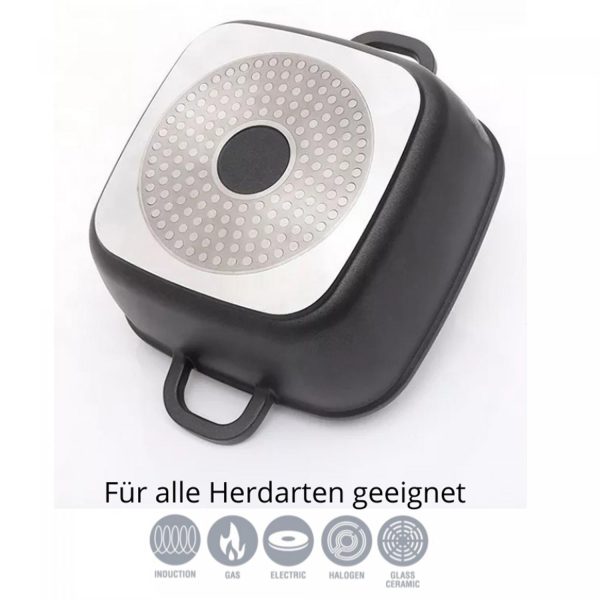 Cheffinger CF-SQC01: 6 Stuks Marmeren Kookgerei Met Keukenhandschoenen - Afbeelding 3