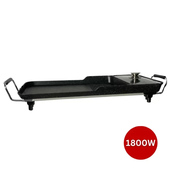 Eisenbach EB-9028: 3-in-1 Brede Multi-elektrische Grill- en Hotpottafel - Afbeelding 4