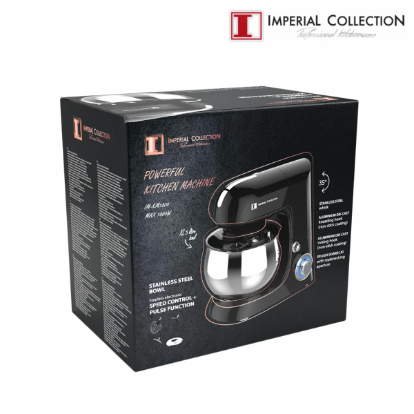 Imperial Collection Keukenmixer Zwart - Afbeelding 2