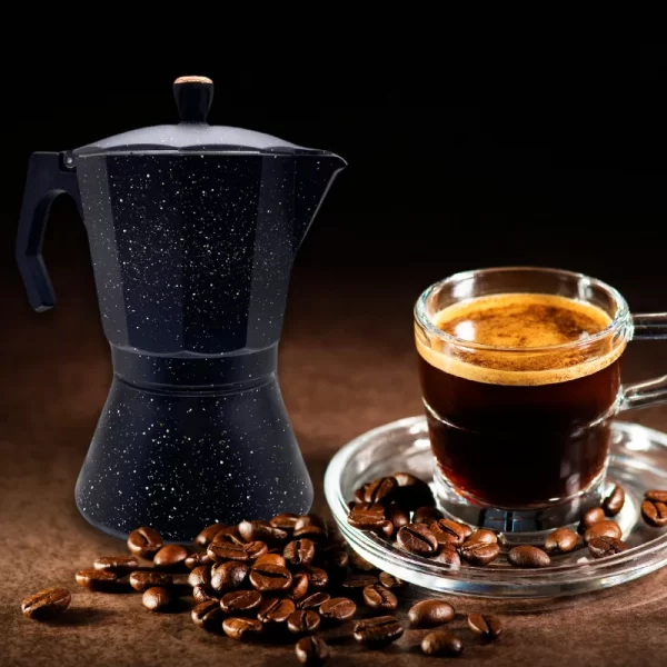 Eisenbach LSS03: Aluminium Espresso Moka Pot Koffiezetapparaat - 3 Kopjes - Afbeelding 2