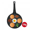 Herzberg HG-CP267HO: 26cm Pannenkoek- En Crêpepan Met Marmeren Coating - 7 Gladde Gleuven - Afbeelding 3