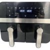 Comfy Nest CN-AFD45NB: 2400W Zwarte Dubbele Mand Digitale Airfryer - 9L - Afbeelding 3