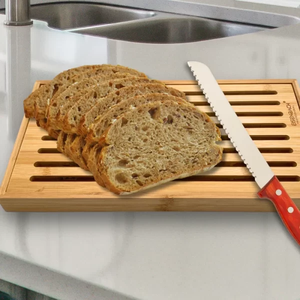 Eisenbach G0125: Bamboe Massief Broodsnijplank - Afbeelding 2