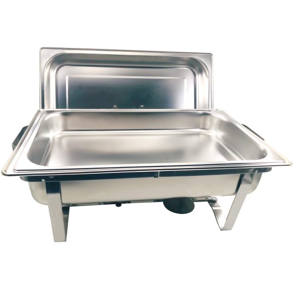 Herzberg HG-8022-1: 9 Kw roestvrijstalen Chafing Dish - 1 verpakking - Afbeelding 2