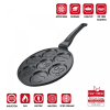 Herzberg HG-CP267SML: 26cm Pannenkoek- En Crêpepan Met Marmeren Coating - 7 Smiley Emoji - Afbeelding 4