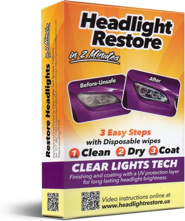 Clear Lights Tech Koplamp Restauratie Kit