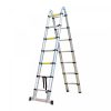 Herzberg HG-5440: Aluminium telescopische ladder - 4,4M