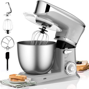 Royalty Line PKM-1900.7: Staande Mixer - 1900W Zilver