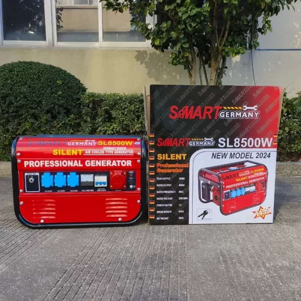 Smart SMT-8500W: 6.5HP Professionele benzinegenerator - 2500W - Afbeelding 2