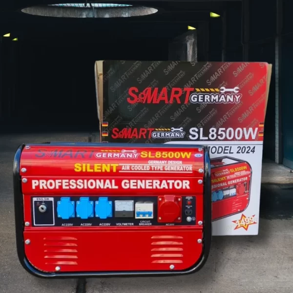 Smart SMT-8500W: 6.5HP Professionele benzinegenerator - 2500W - Afbeelding 4