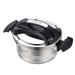 Royalty Line RL-26PS8L: 26cm RVS Snelkookpan - 8L