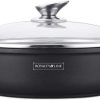 Royalty Line RL-BR34M: Marmeren Ondiepe Braadpan - 34cm