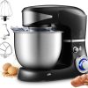 Royalty Line RL-PKM1600: 1600W 6-snelheden roestvrijstalen standmixer 6L - Zwart - Afbeelding 3