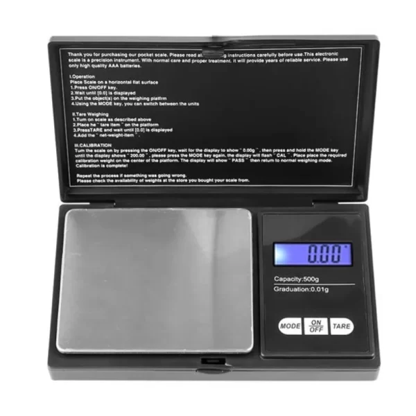 Herzberg HG-04265: Draagbare Elektronische Sieradenweegschaal