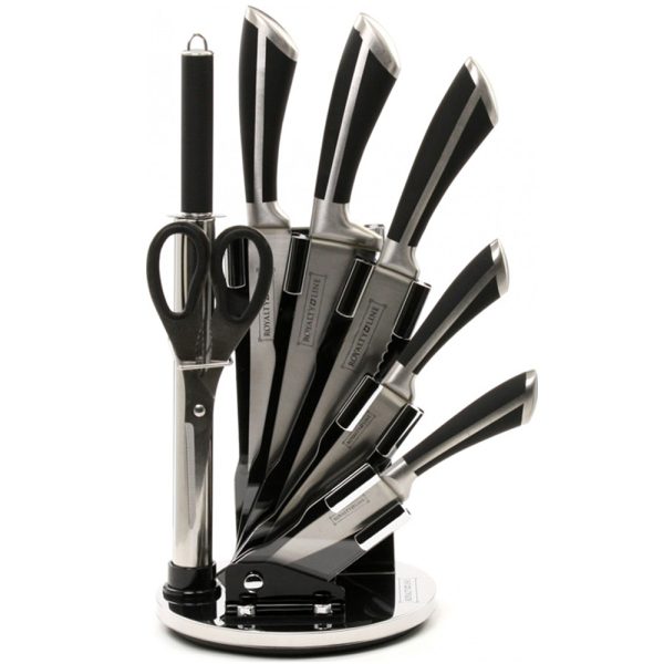 Royalty-Line RL-KSS700; Mes set 8 stuks